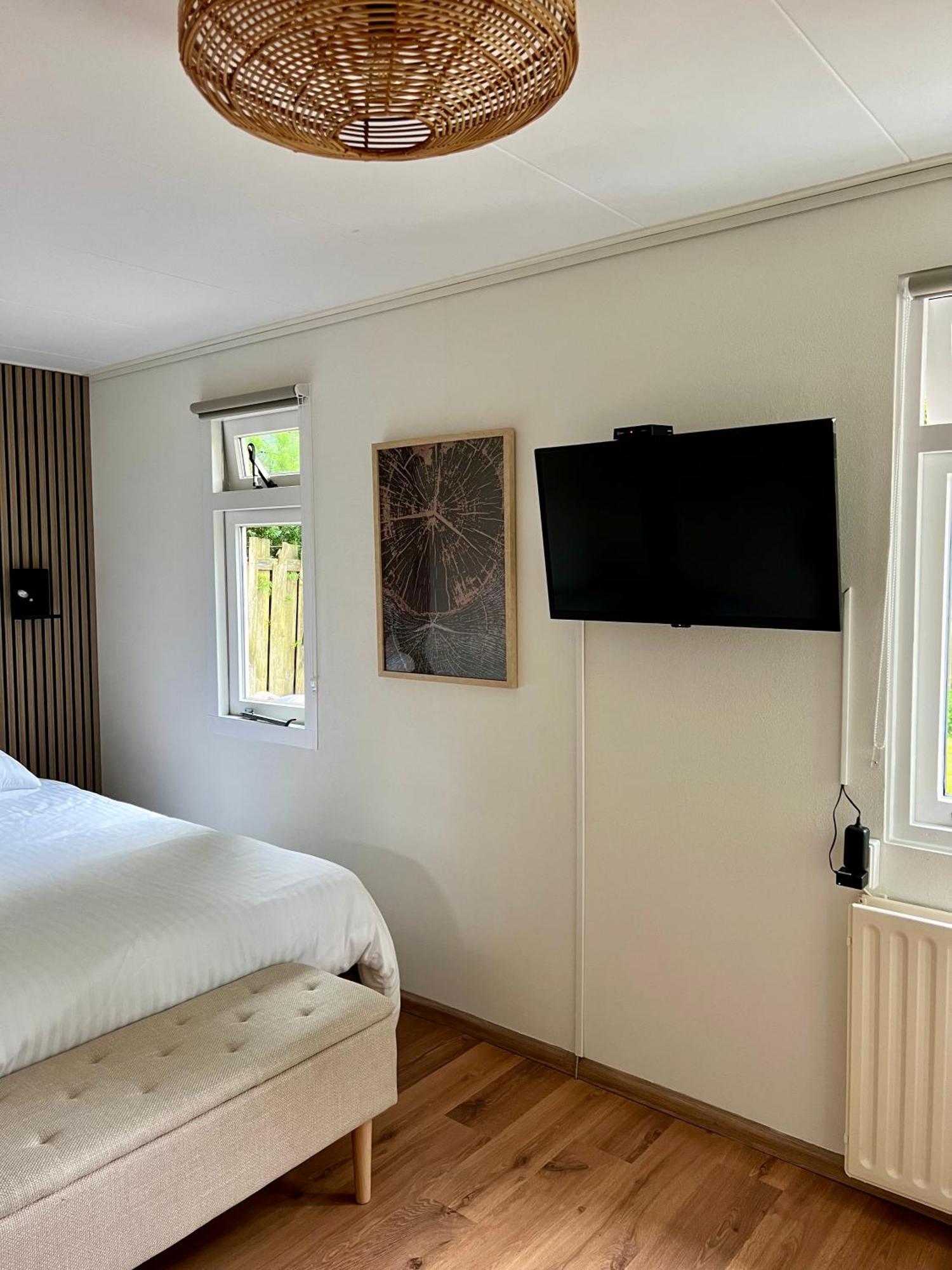 Luxe Boshuisje Met Prive Wellness & Jacuzzi Op De Veluwe Ermelo Extérieur photo